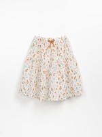 PRINTED WOVEN SKIRT