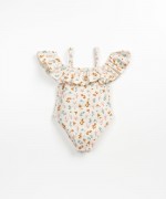 Swimsuit with seaweed print | Textile Art