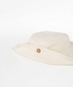 Chapeau en maille avec doublure | Textile Art