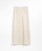 Midi skirt with side slits | Textile Art