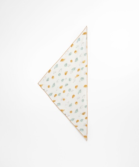 PRINTED WOVEN HAIR SCARF