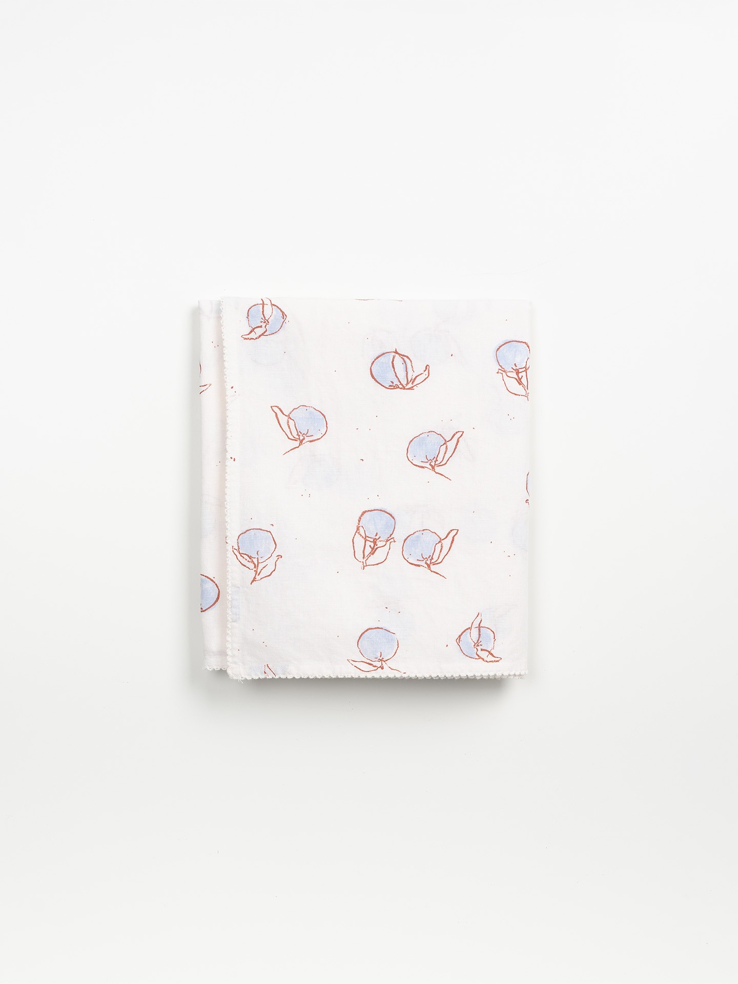 Mussola con stampa di arance