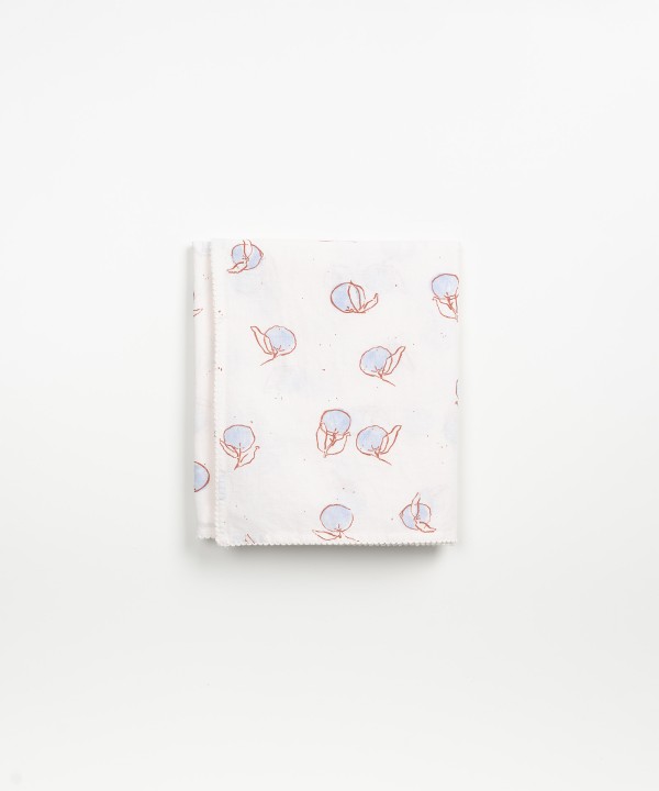 Mussola con stampa di arance