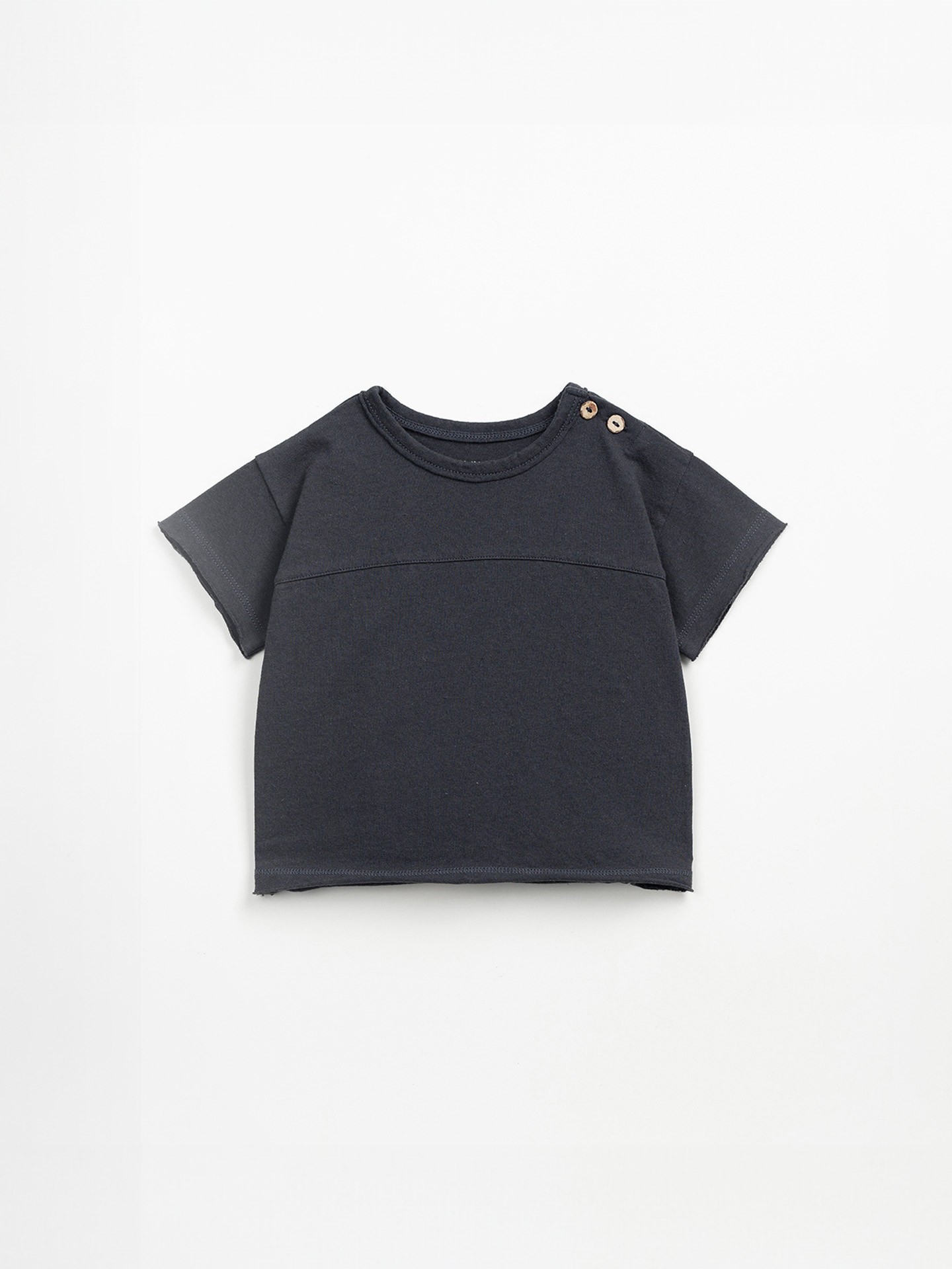 T-shirt in organic cotton and recycled cotton