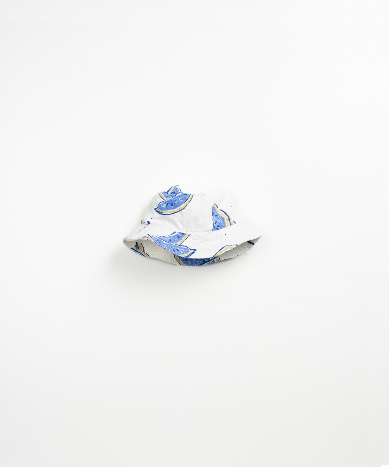 Cappello con fodera in tessuto di cotone