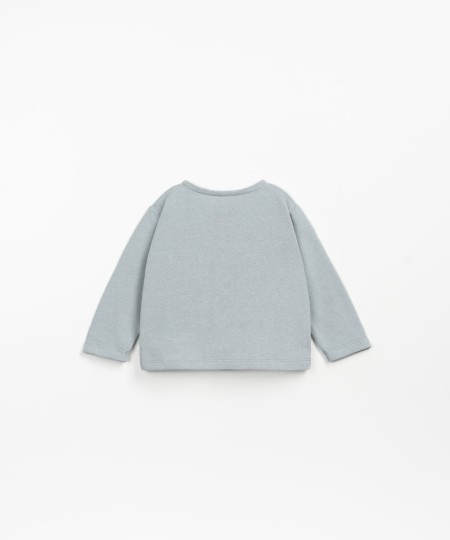 T-shirt misto cotone biologico e cotone riciclato