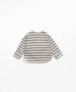 Striped jersey t-shirt | Wooden Memories