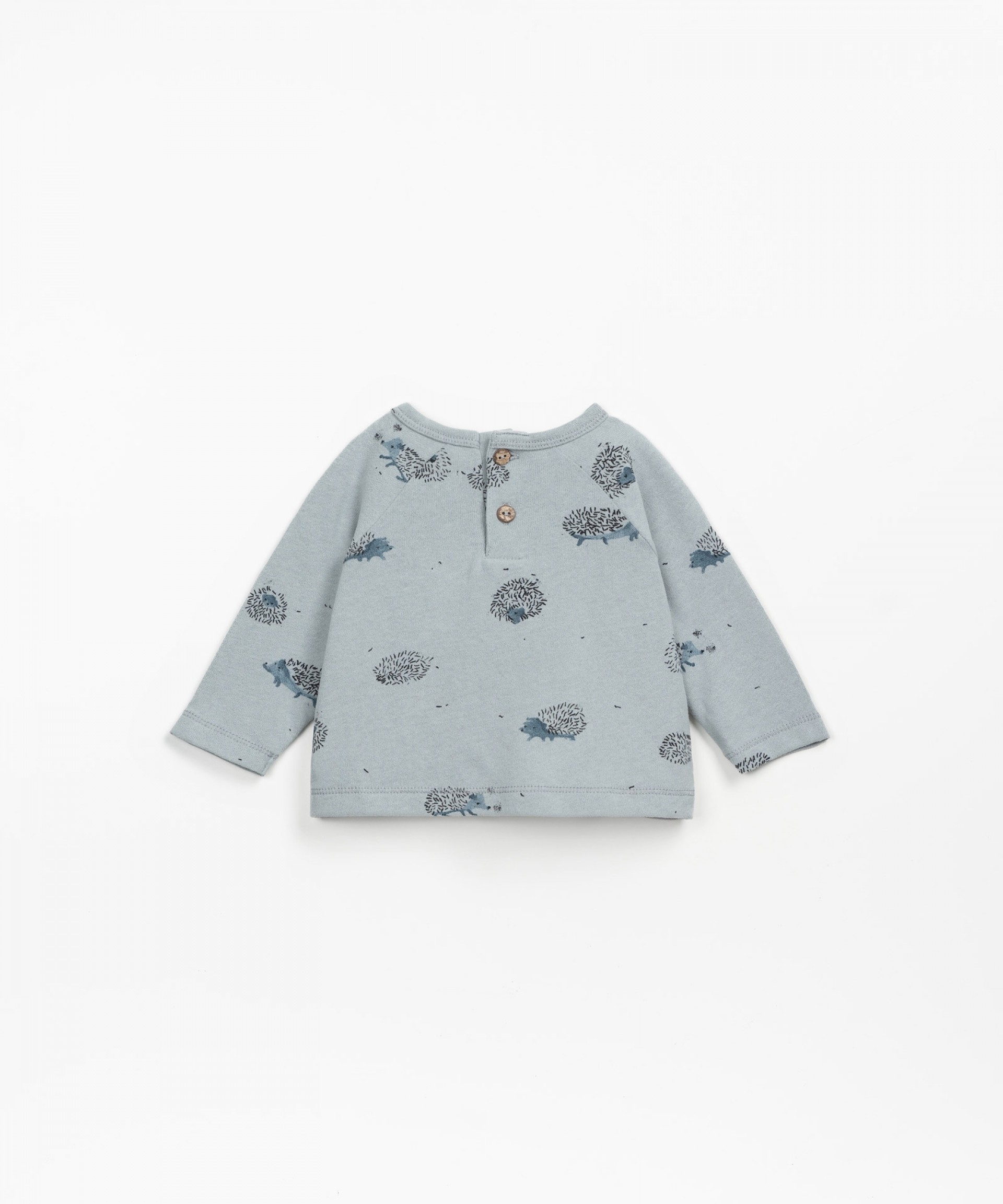 Jersey t-shirt with hedgehog print | Wooden Memories