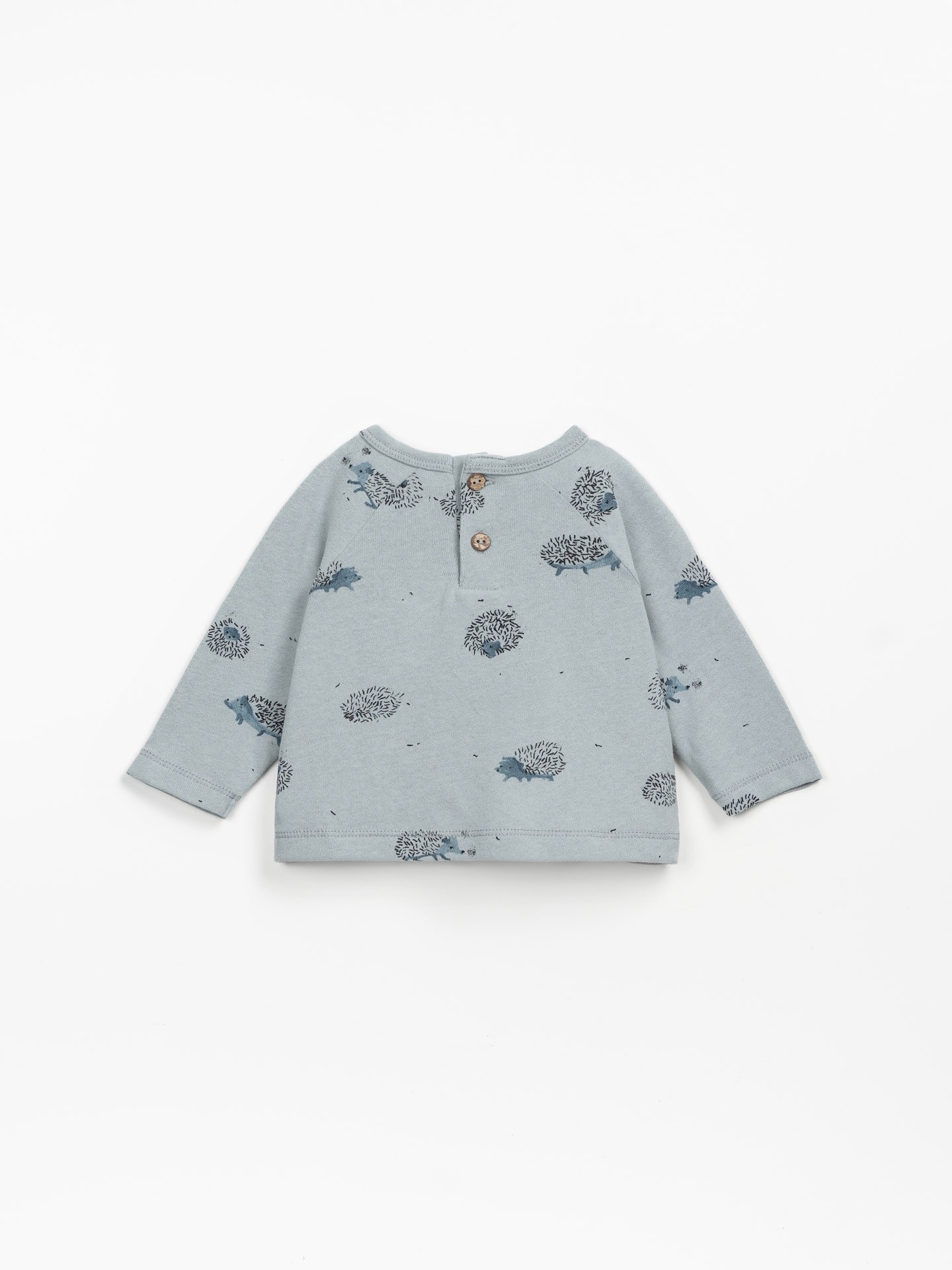 T-shirt with hedgehog print