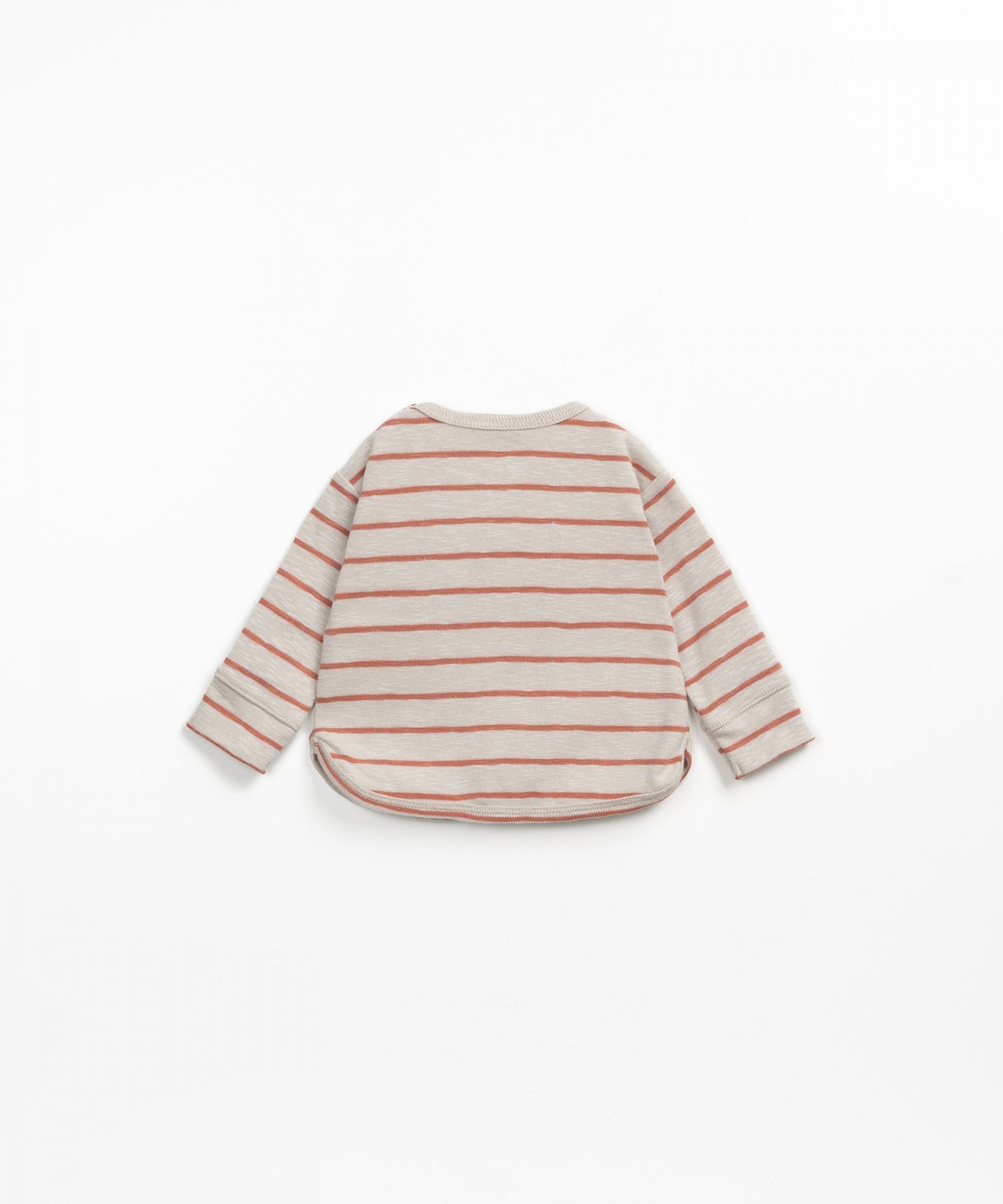 Striped jersey t-shirt | Wooden Memories