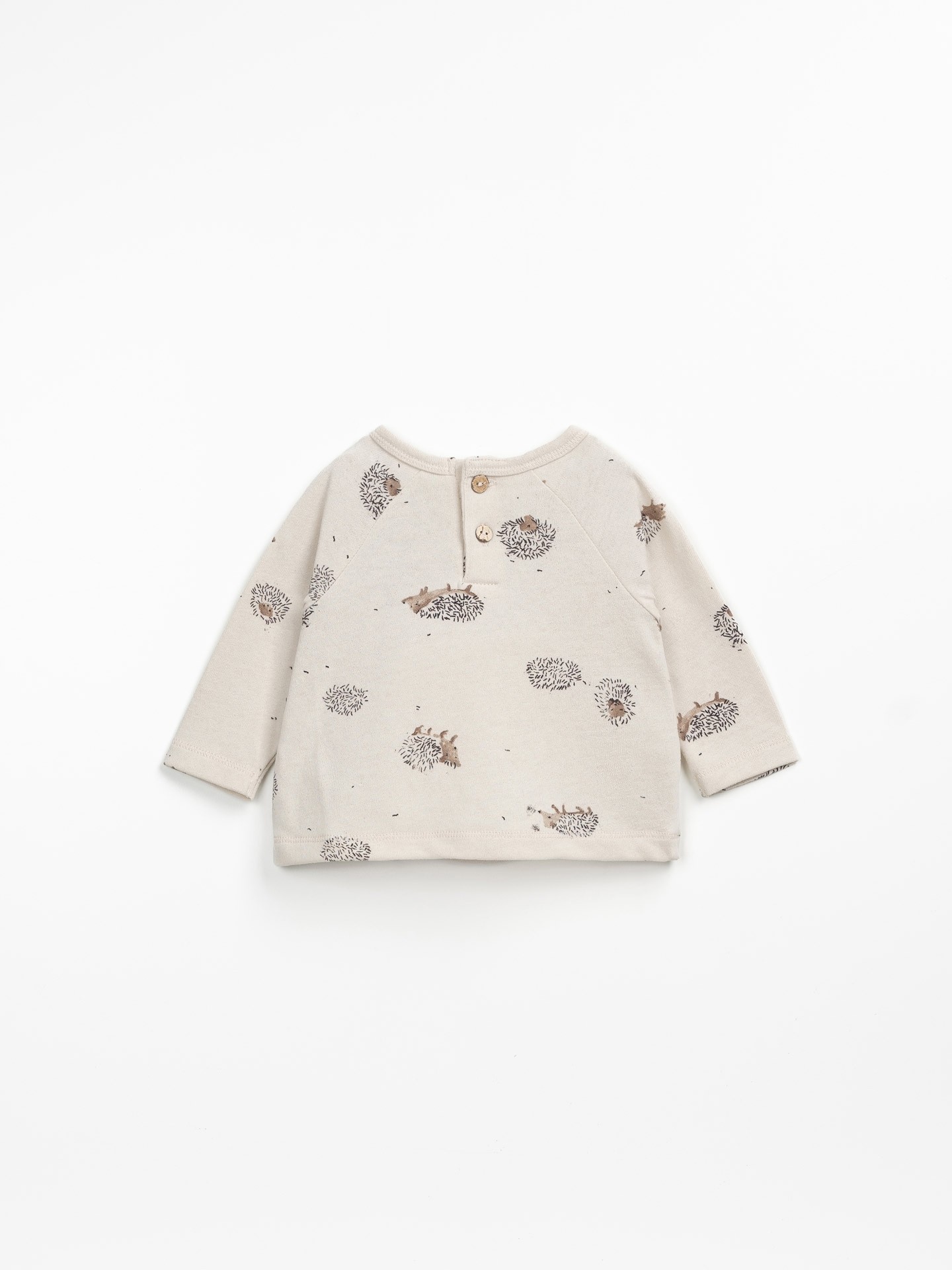 T-shirt with hedgehog print