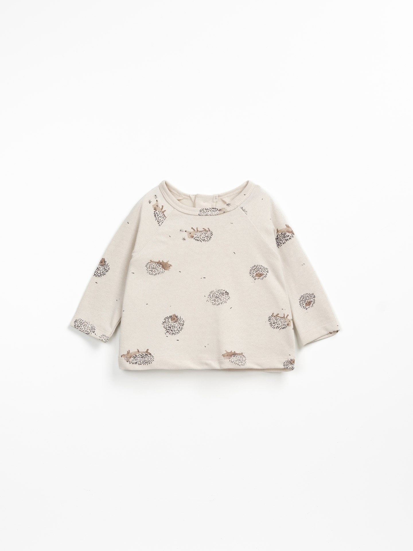 T-shirt with hedgehog print