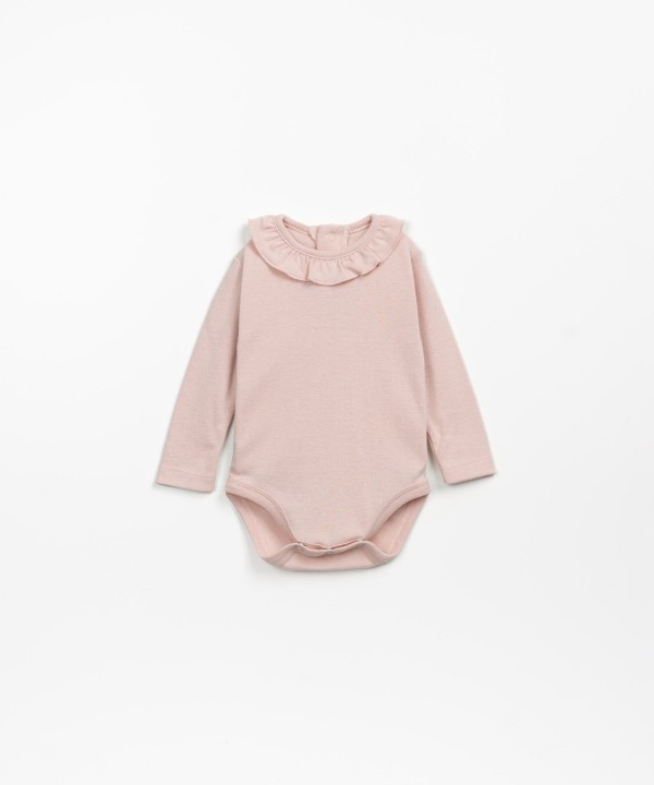 Body de malha em algod�o org�nico e algod�o reciclado