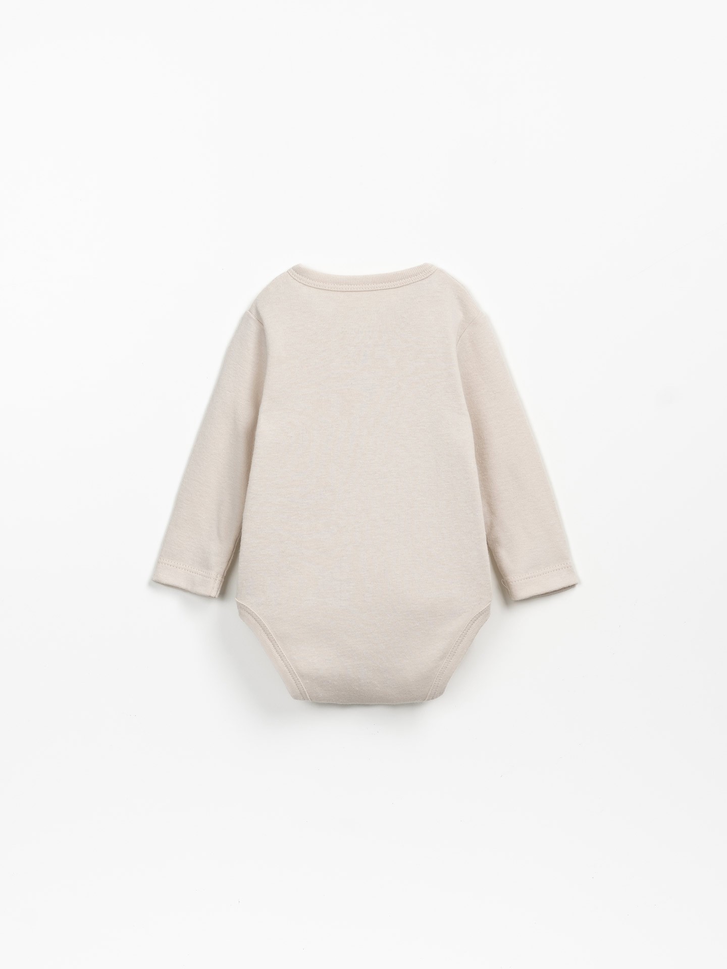 Body trespasse em mistura de algodão orgânico e algodão reciclado