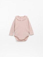 Jersey bodysuit in organic cotton and recycled cotton Jersey bodysuit in organic cotton and recycled cotton