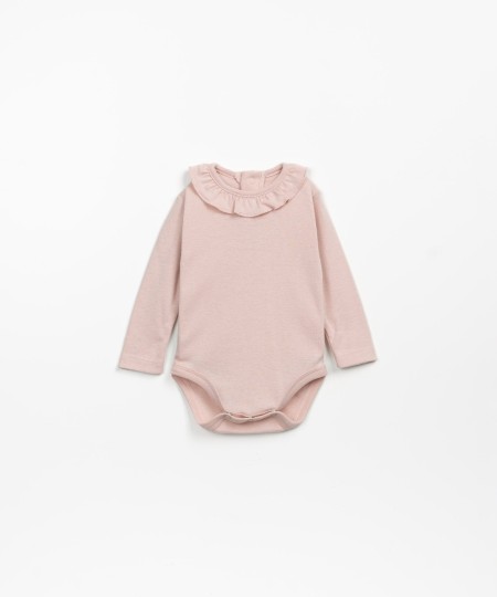 Body de malha em algod�o org�nico e algod�o reciclado