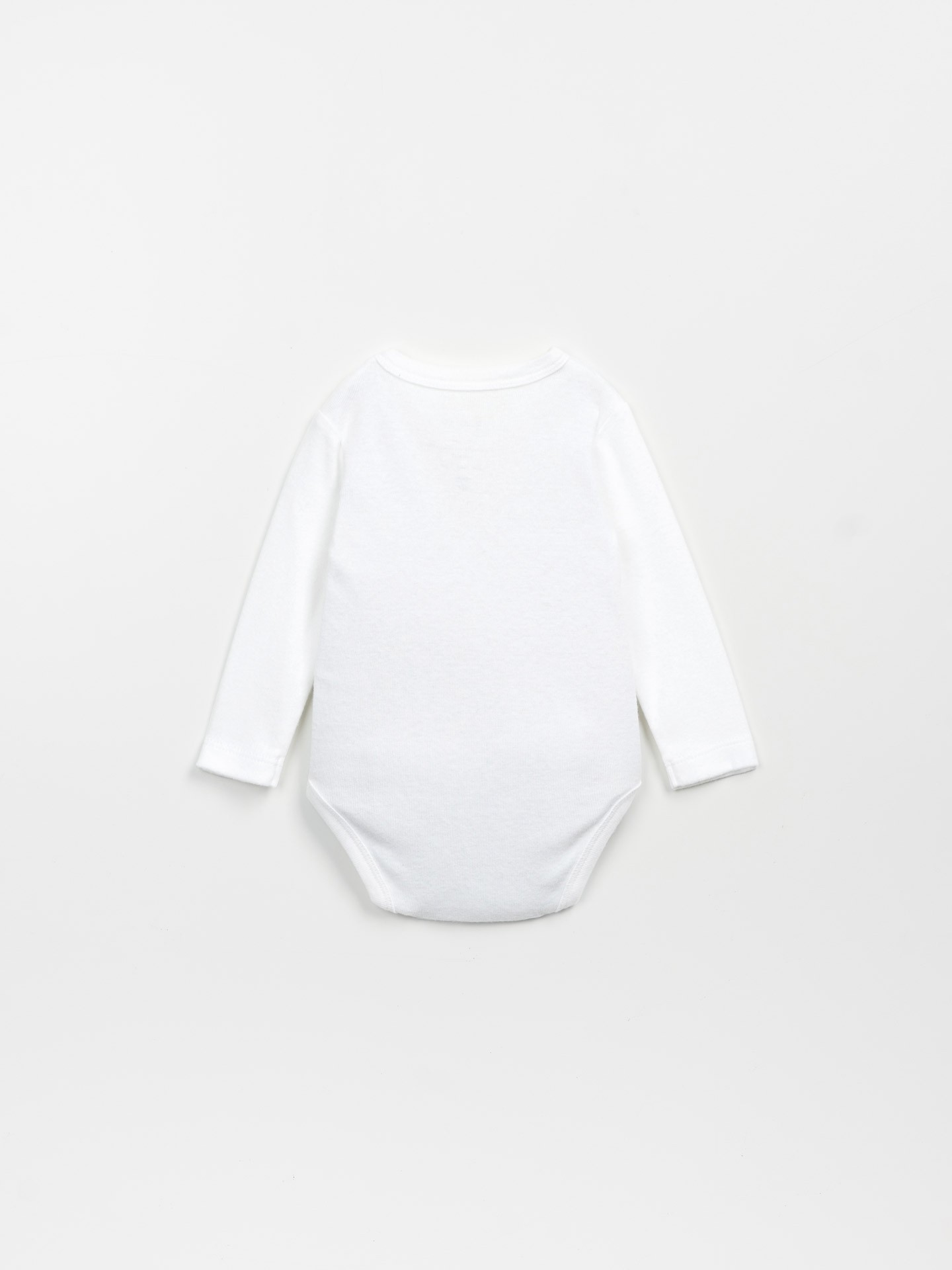 Body cruzado mezcla de algodón orgánico y algodón reciclado