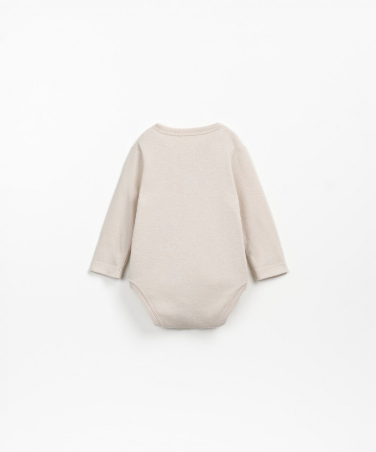 Body a portafoglio, misto cotone biologico e cotone riciclato