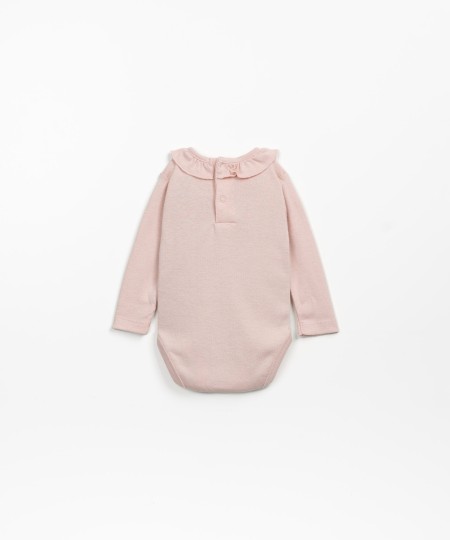 Body de malha em algodão orgânico e algodão reciclado