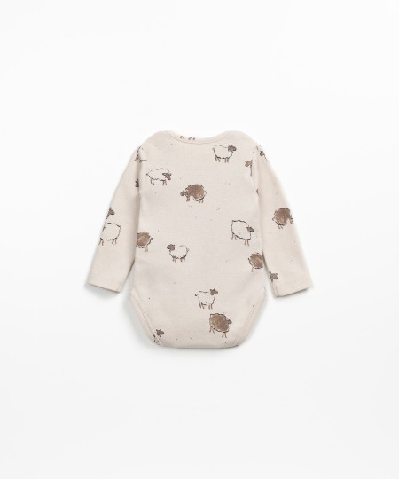 Body con estampado de ovejas