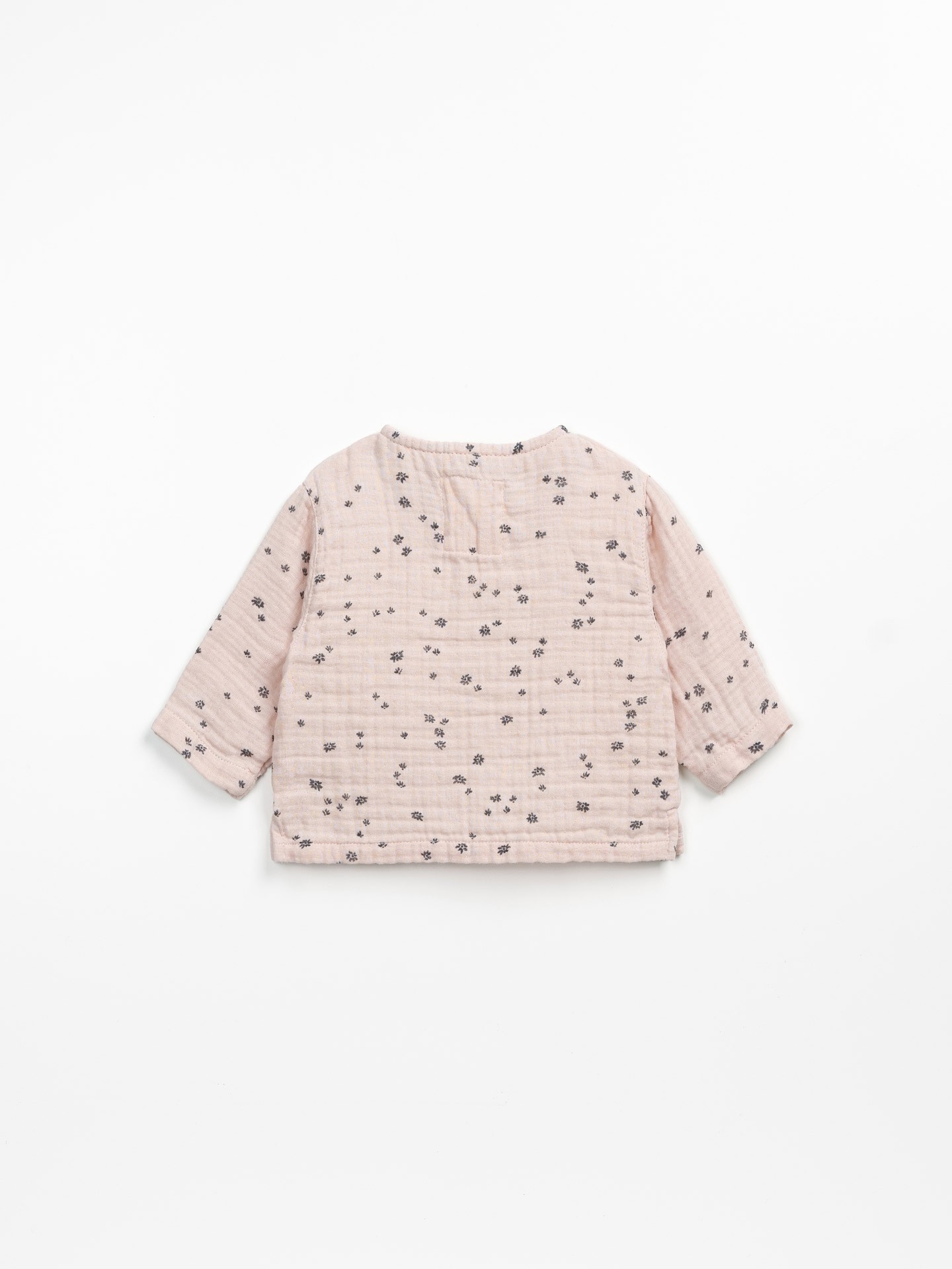 Blusa com estampado de flores