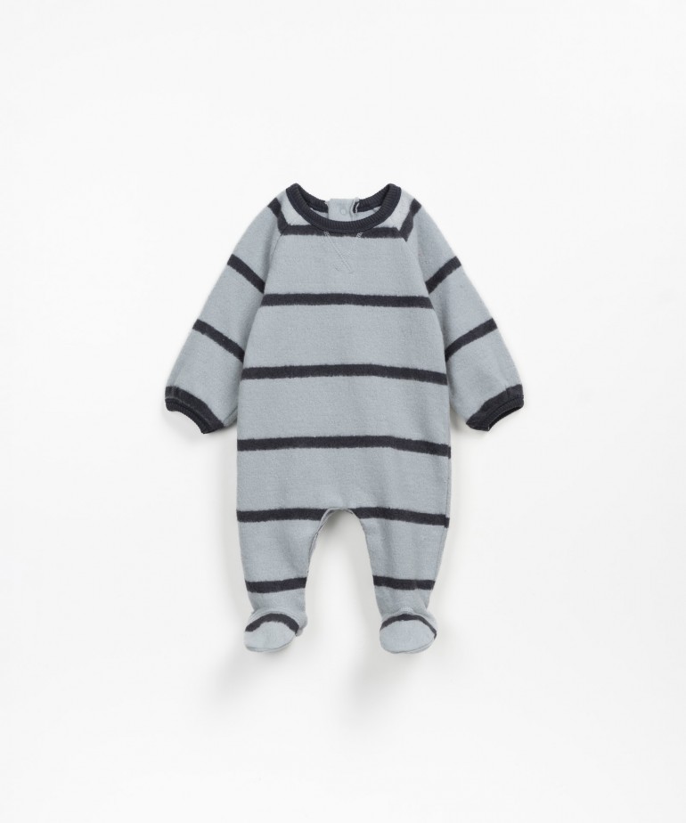 Jumpsuit in a mixture of organic cotton and recycled cotton