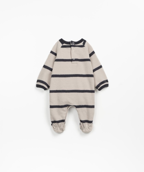 Jumpsuit in a mixture of organic cotton and recycled cotton