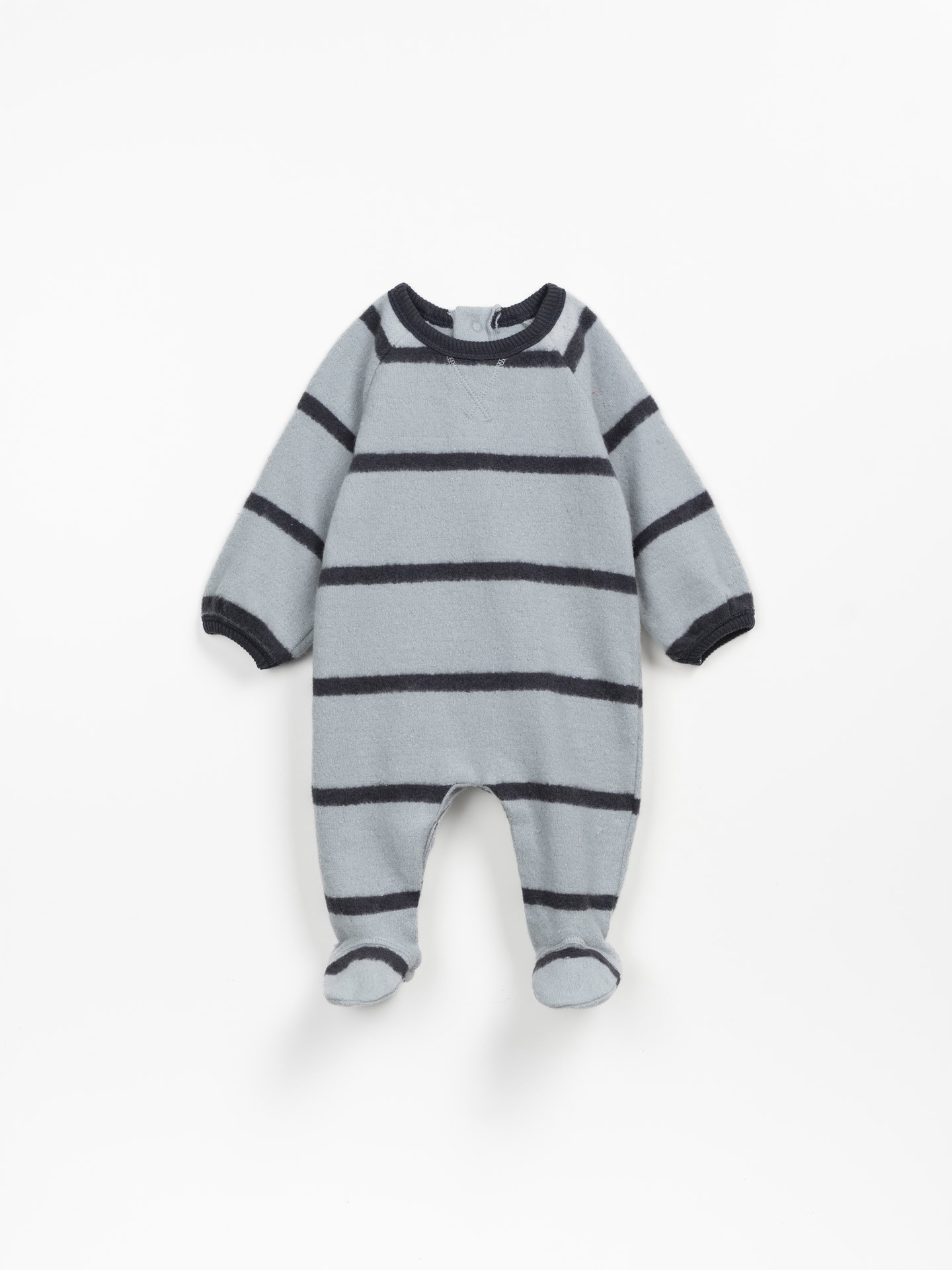 Macacão com mistura de algodão orgânico e algodão reciclado