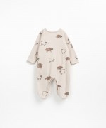 Jumpsuit with sheep print | Wooden Memories