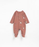 Jumpsuit with sheep print | Wooden Memories