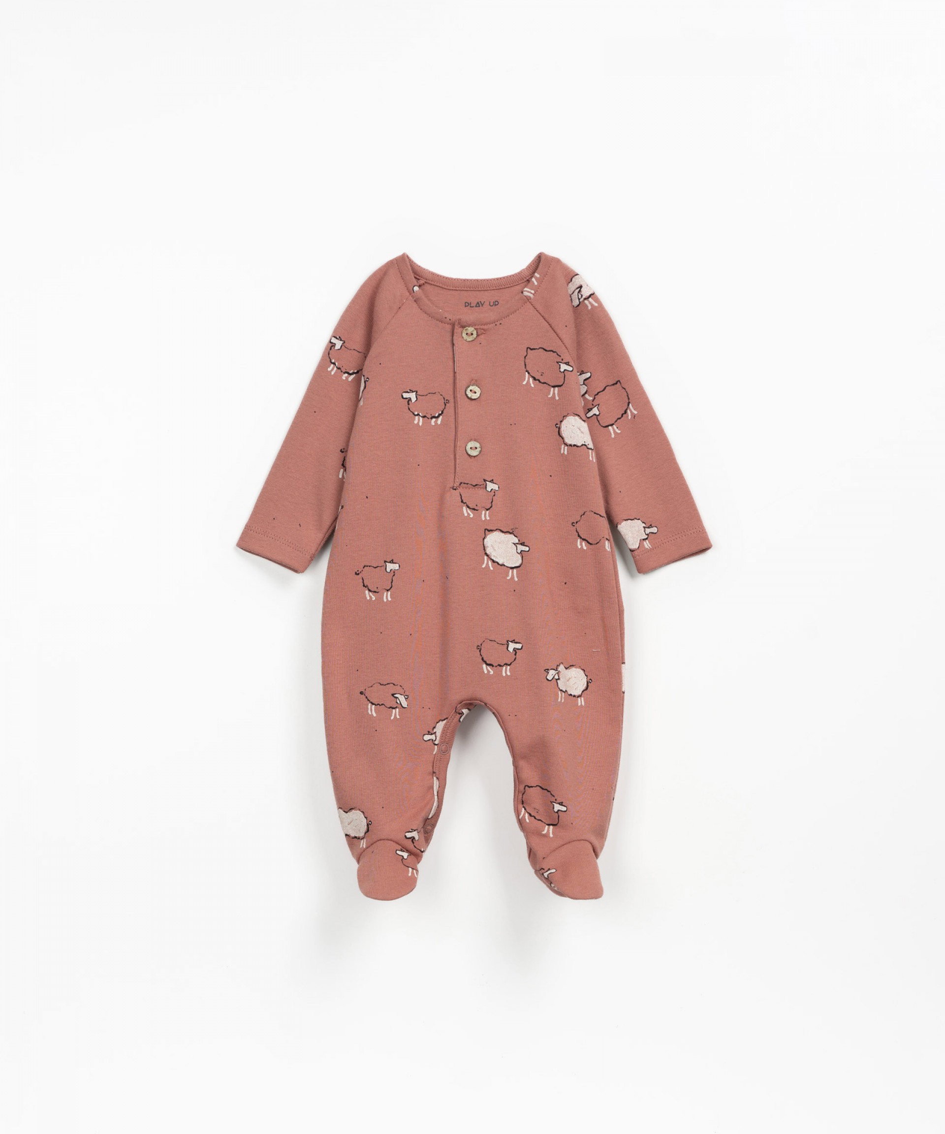 Jumpsuit with sheep print | Wooden Memories