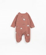 Jumpsuit with sheep print | Wooden Memories