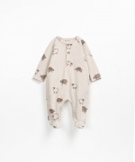 Jumpsuit with sheep print | Wooden Memories