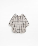 Jumpsuit with checkered pattern | Wooden Memories