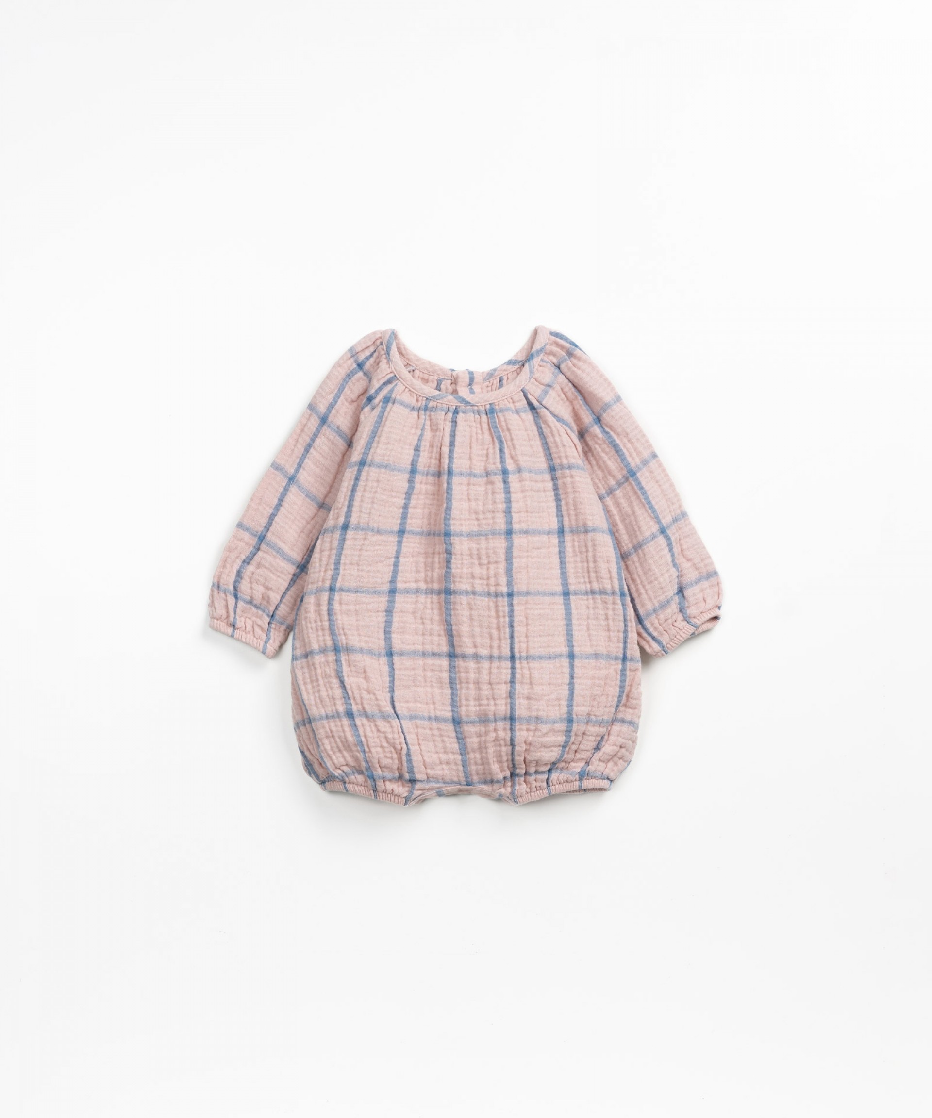 Jumpsuit with checkered pattern | Wooden Memories