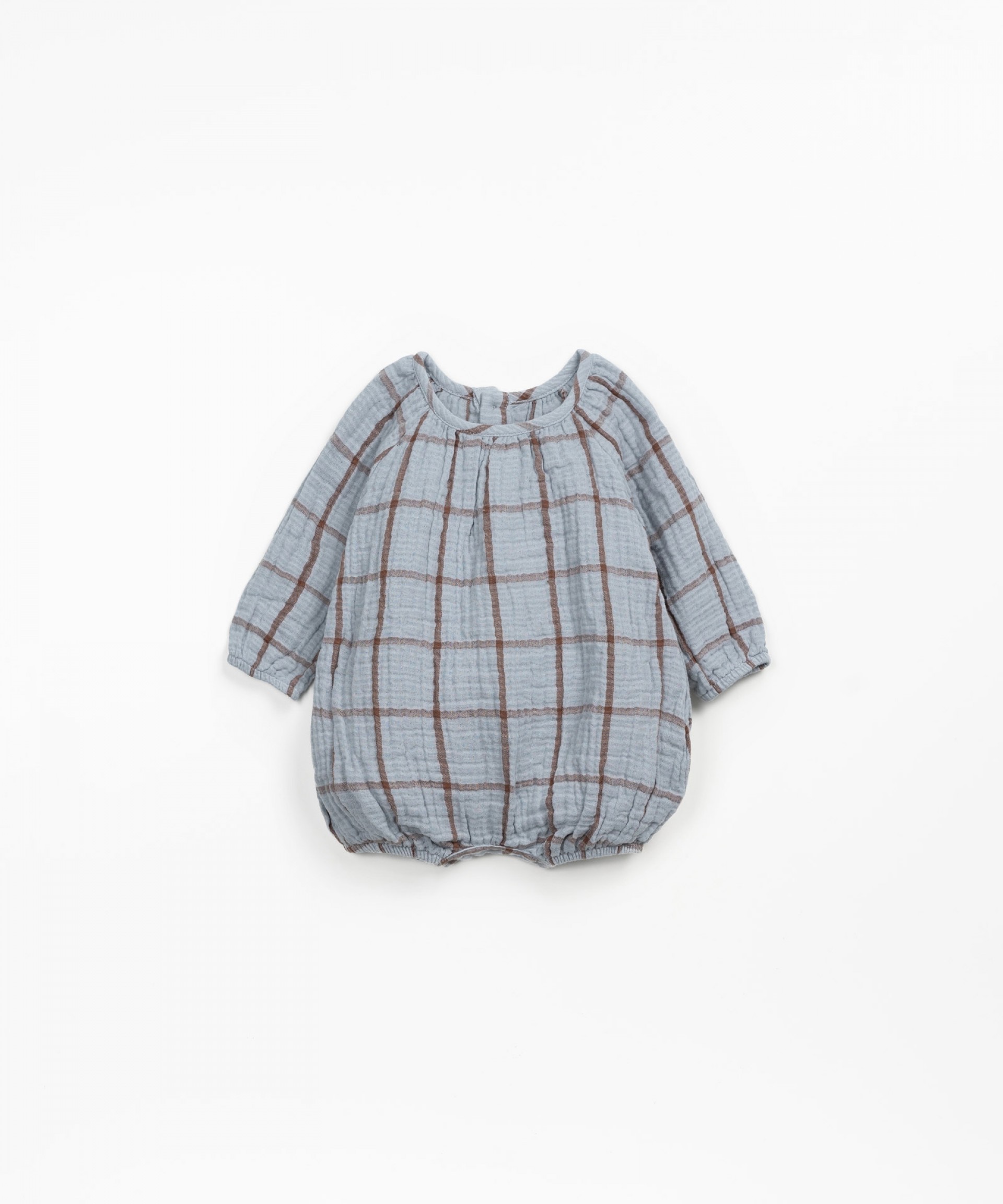 Jumpsuit with checkered pattern | Wooden Memories