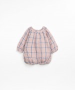 Jumpsuit with checkered pattern | Wooden Memories