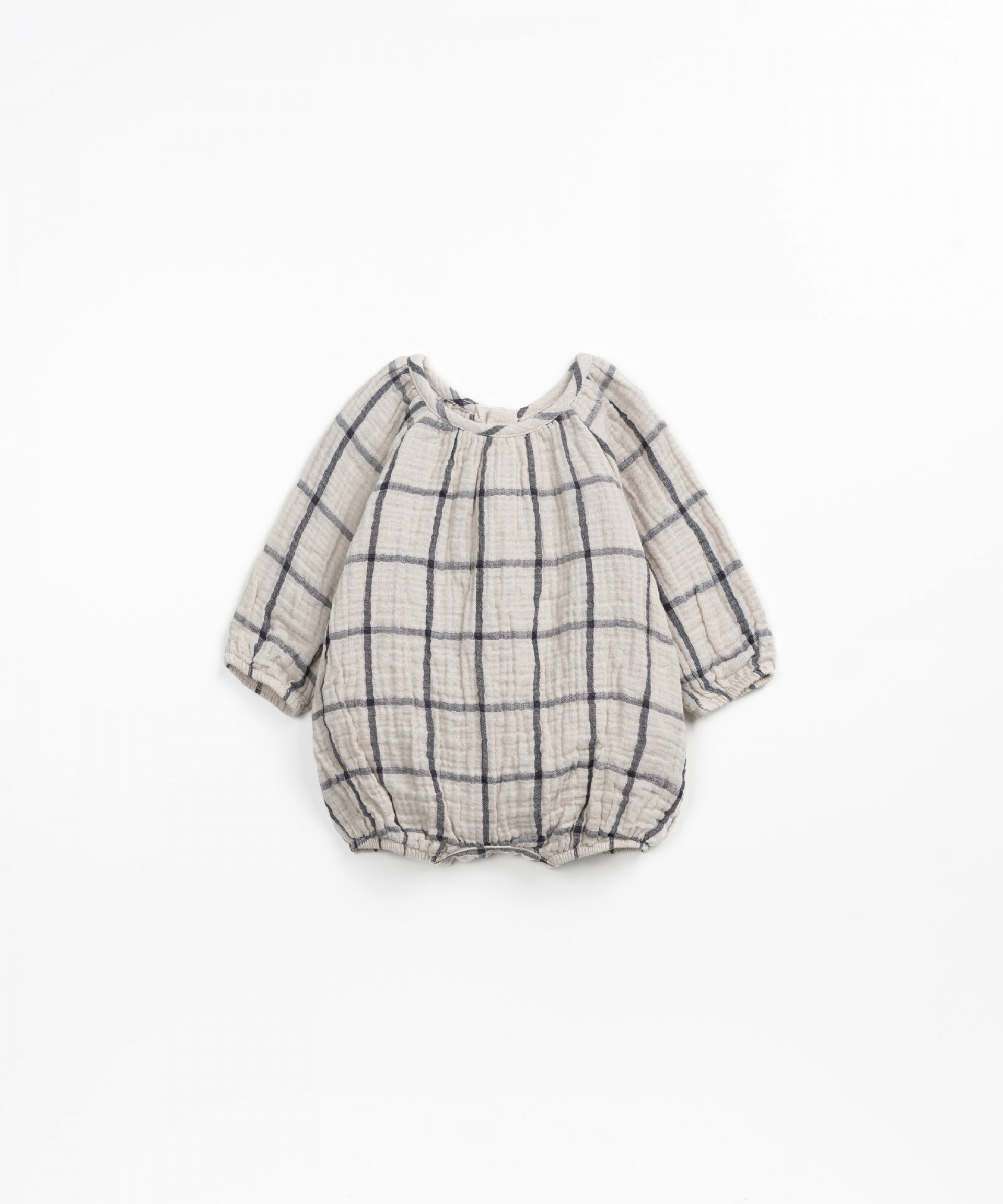 Jumpsuit with checkered pattern | Wooden Memories