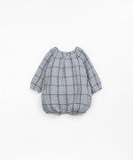 Jumpsuit with checkered pattern | Wooden Memories