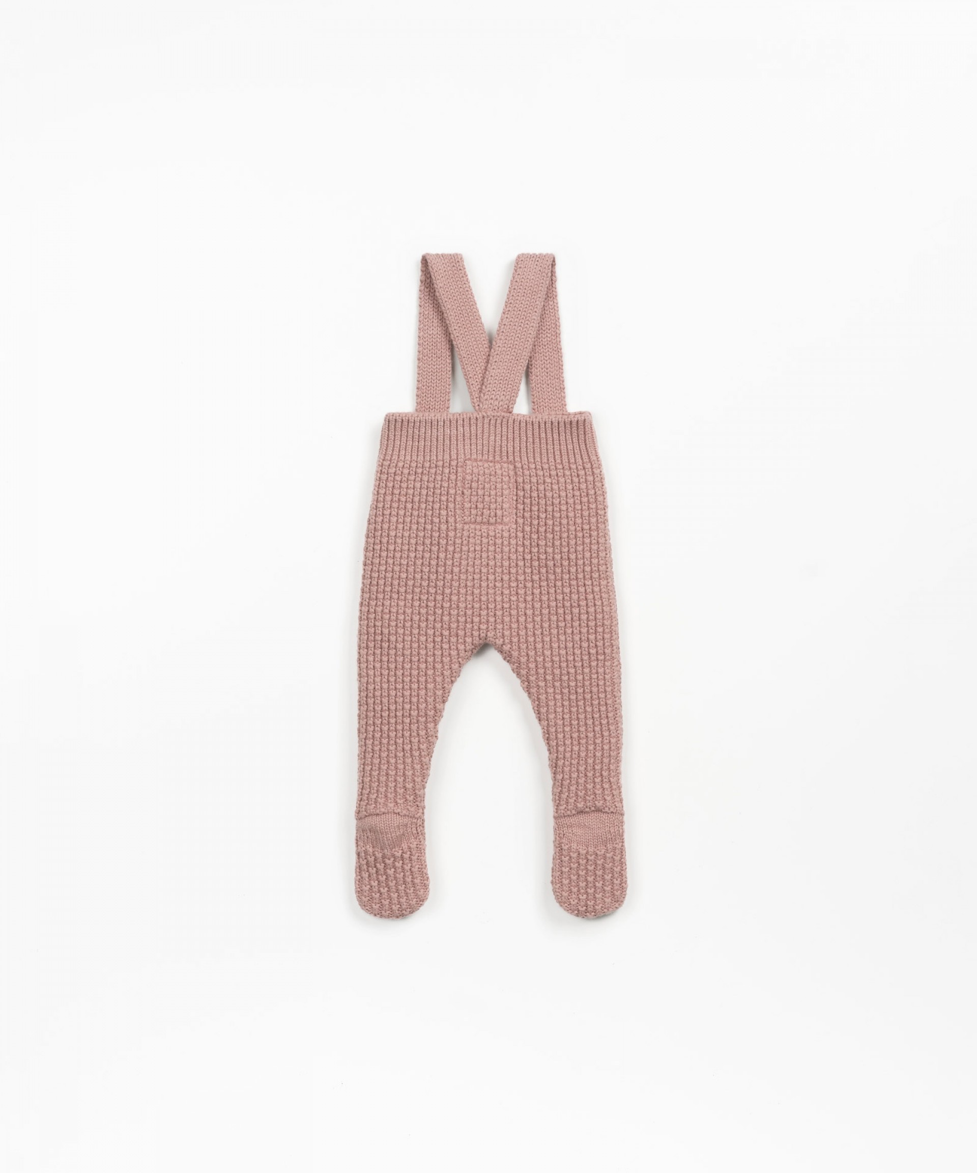 Knitted jumpsuit with adjustable straps | Wooden Memories