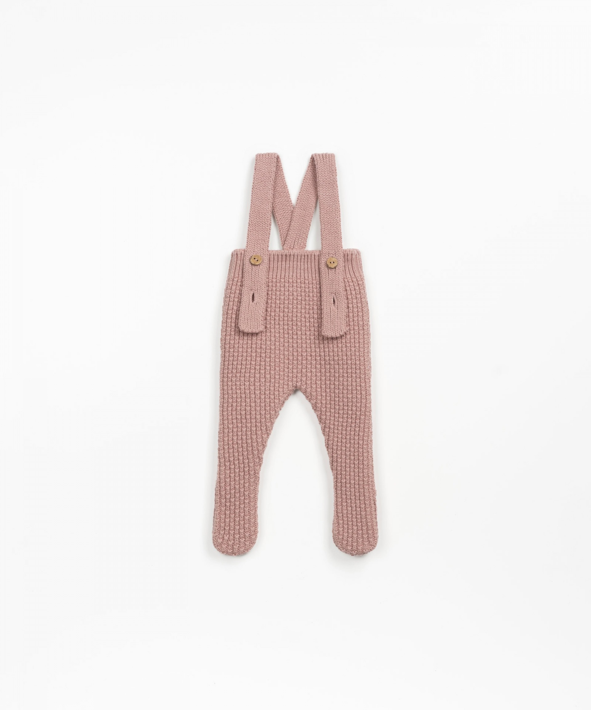 Knitted jumpsuit with adjustable straps | Wooden Memories