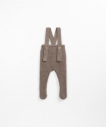 Knitted jumpsuit with adjustable straps | Wooden Memories