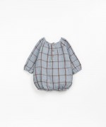 Jumpsuit with checkered pattern | Wooden Memories