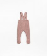 Knitted jumpsuit with adjustable straps | Wooden Memories