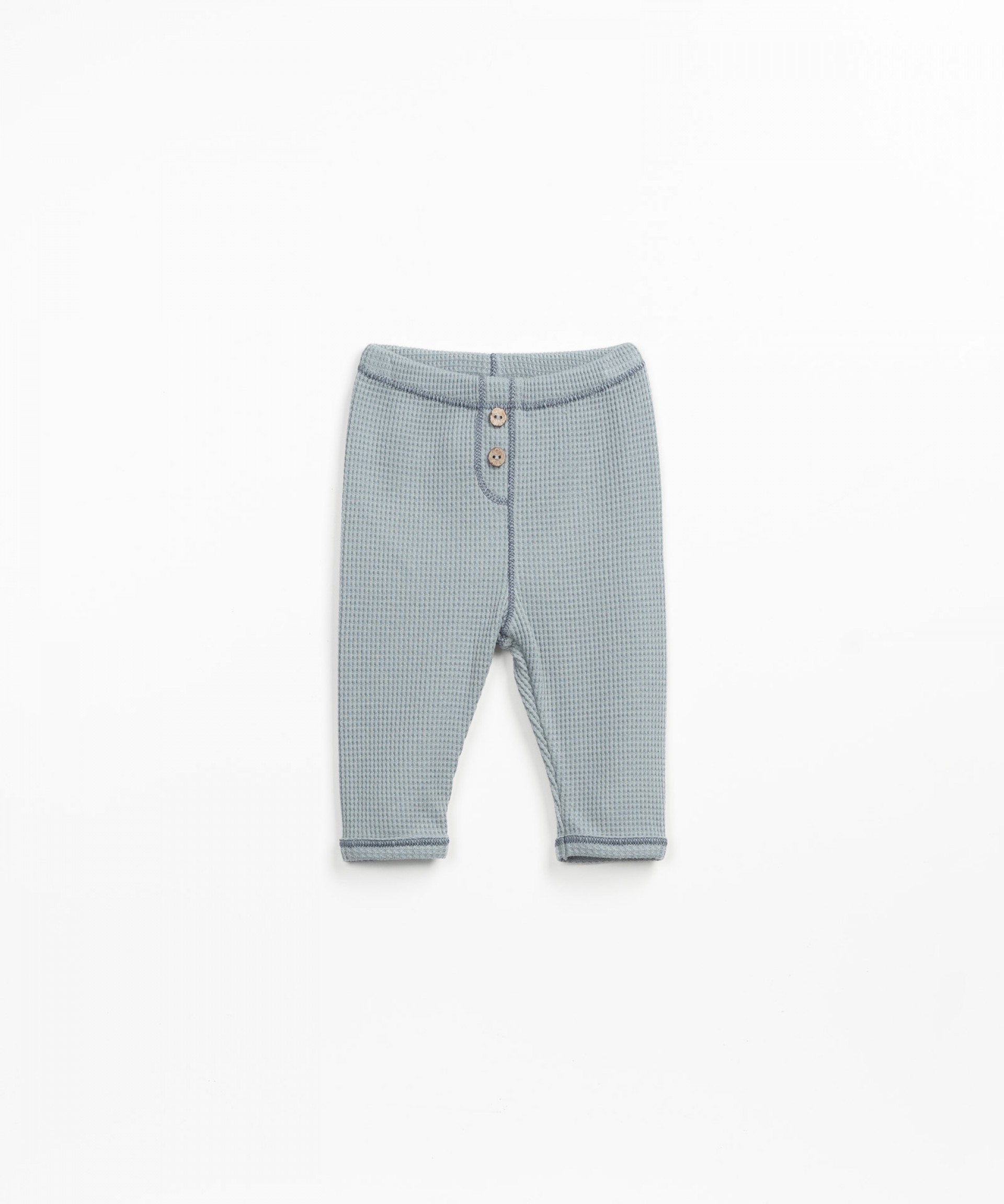 Interlock pants with contrasting seams | Wooden Memories