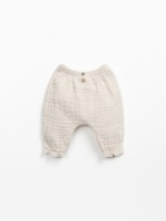 Woven trousers in organic cotton 
