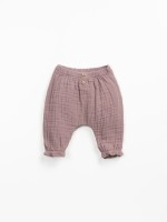 Woven trousers in organic cotton 