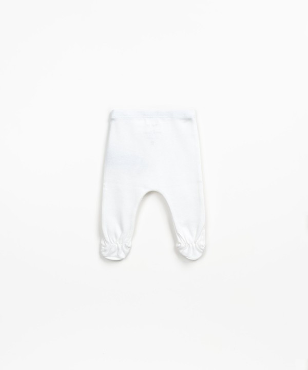 Plain footed leggings 