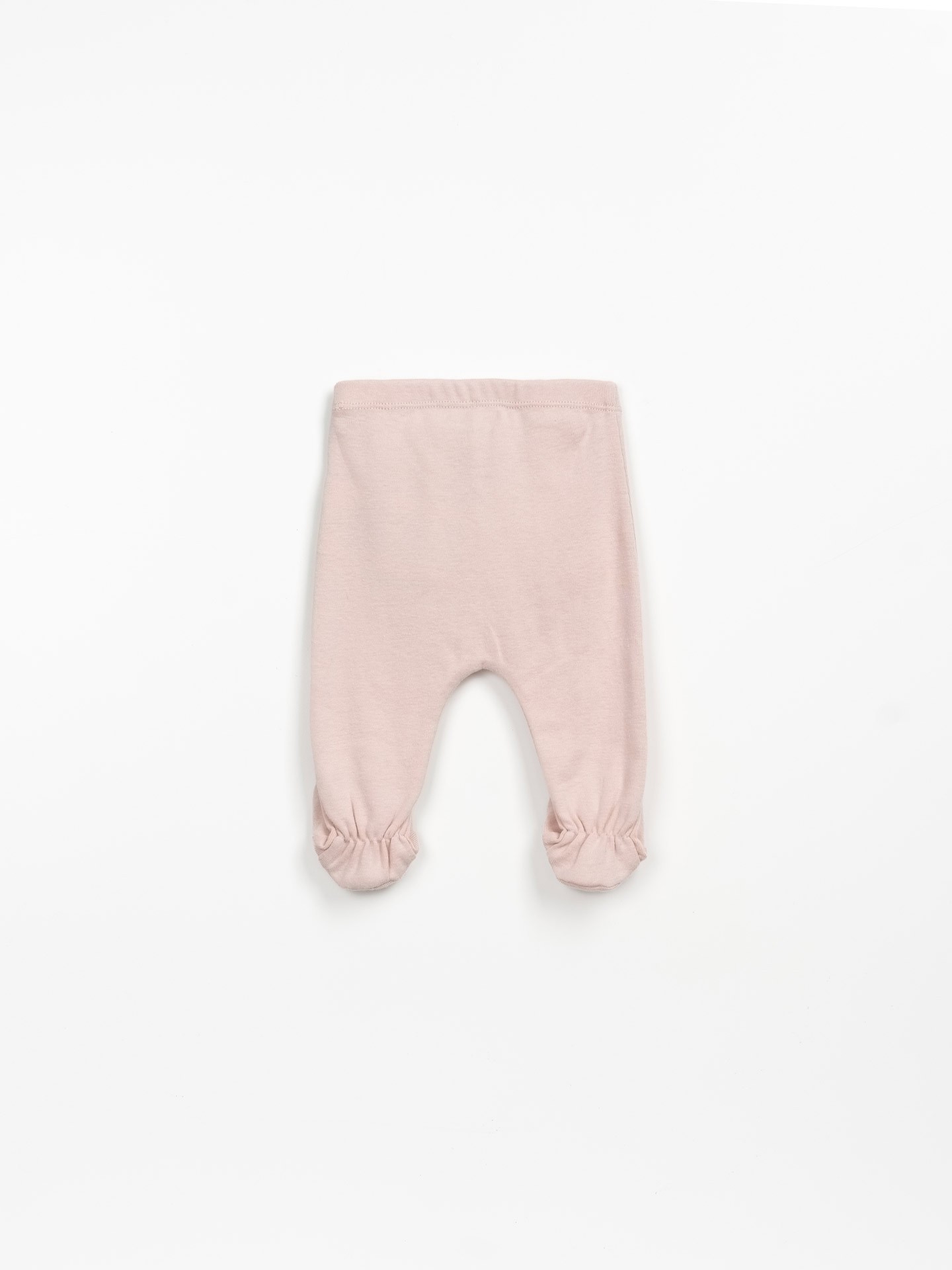 Leggings tinta unita con piedino