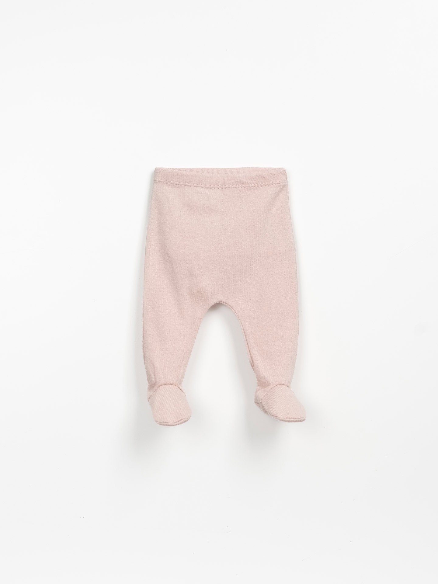 Leggings tinta unita con piedino